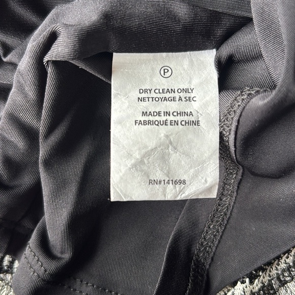 Ramy Brook Melinda Chevron Knit Mock Neck Top Size Large NWT - Picture 7 of 8